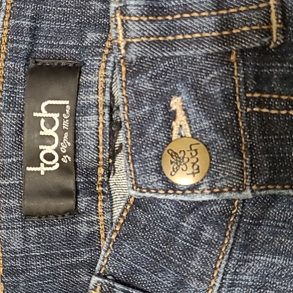 TOUCH by Alyssa Milano Lowrise Green Bay Packer Jeans Size 26 - Picture 8 of 9